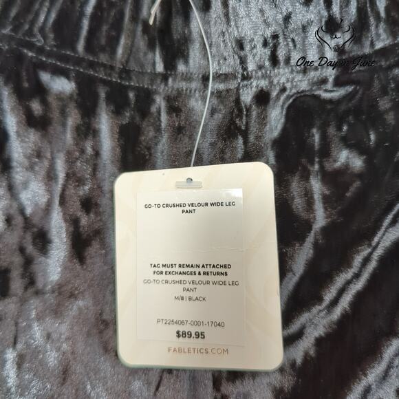 Fabletics Casual Velour Pants Size M - Picture 2 of 6